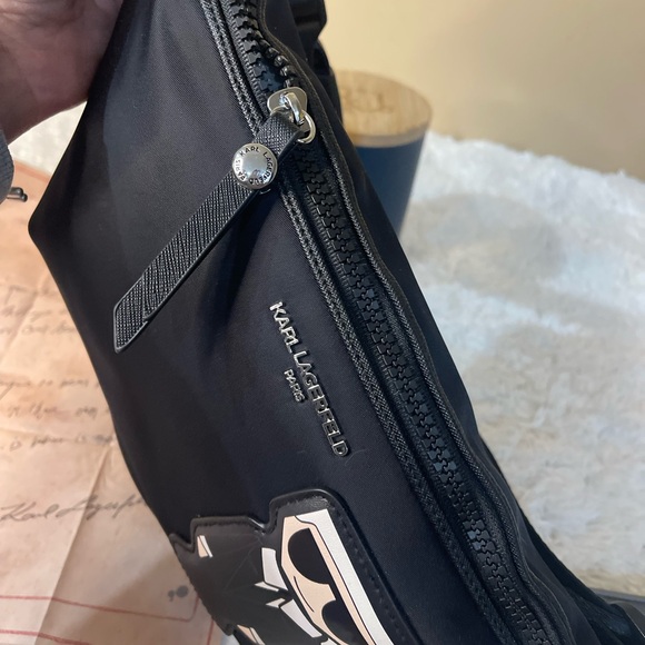 🌻NWT KARL LAGERFELD PARIS amour belt bag - Picture 9 of 12